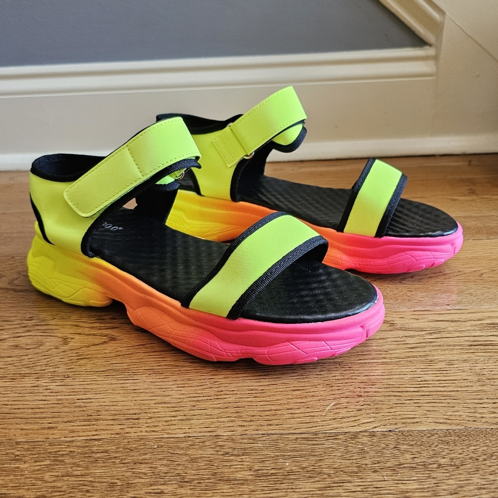 NEW! Bamboo Jumping-04 Gladiator Sport Platform Sandal